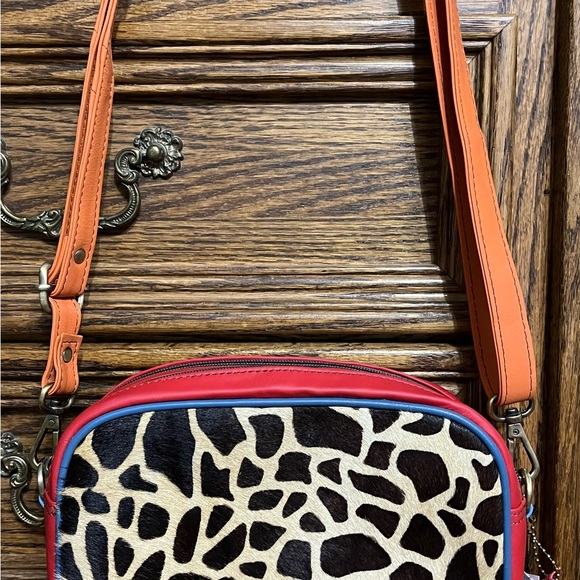 Handbags - Soruka crossbody purse,NWT, small scratch on the brown side, smoke free home